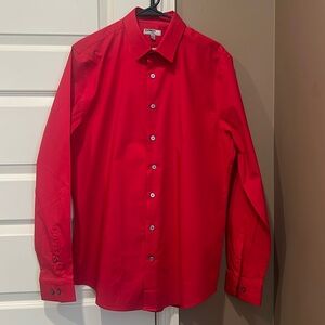 Express Men’s 1MX Button Up Dress Shirt